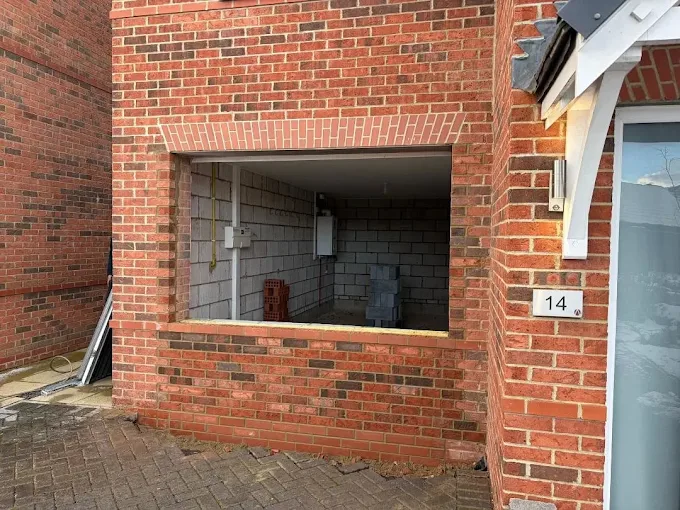 Converted garage exterior